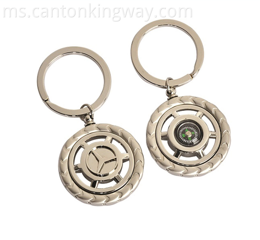 Metal Keychain Made of Zinc Alloy